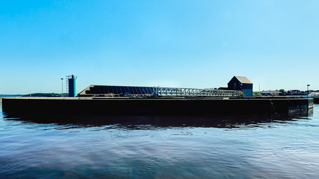 Spildevandsanlæg i Rønne på Bornholm